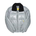 Authentic Double Goose Classic V-Bomber Leather Jacket | Light Grey