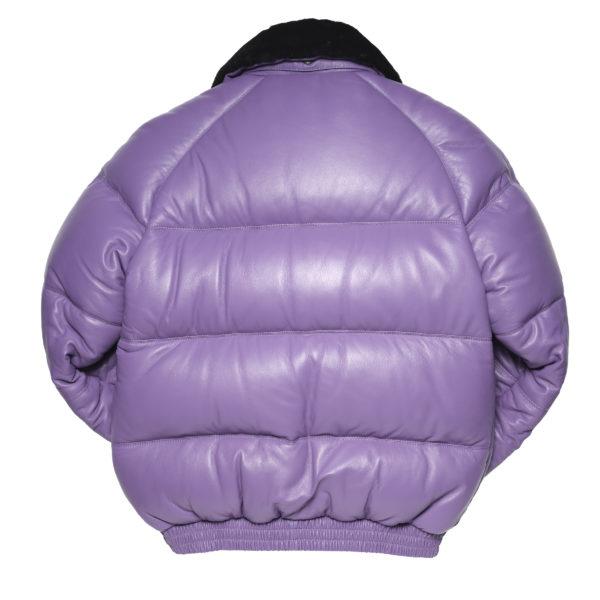 Double Goose Country Purple Leather Jacket