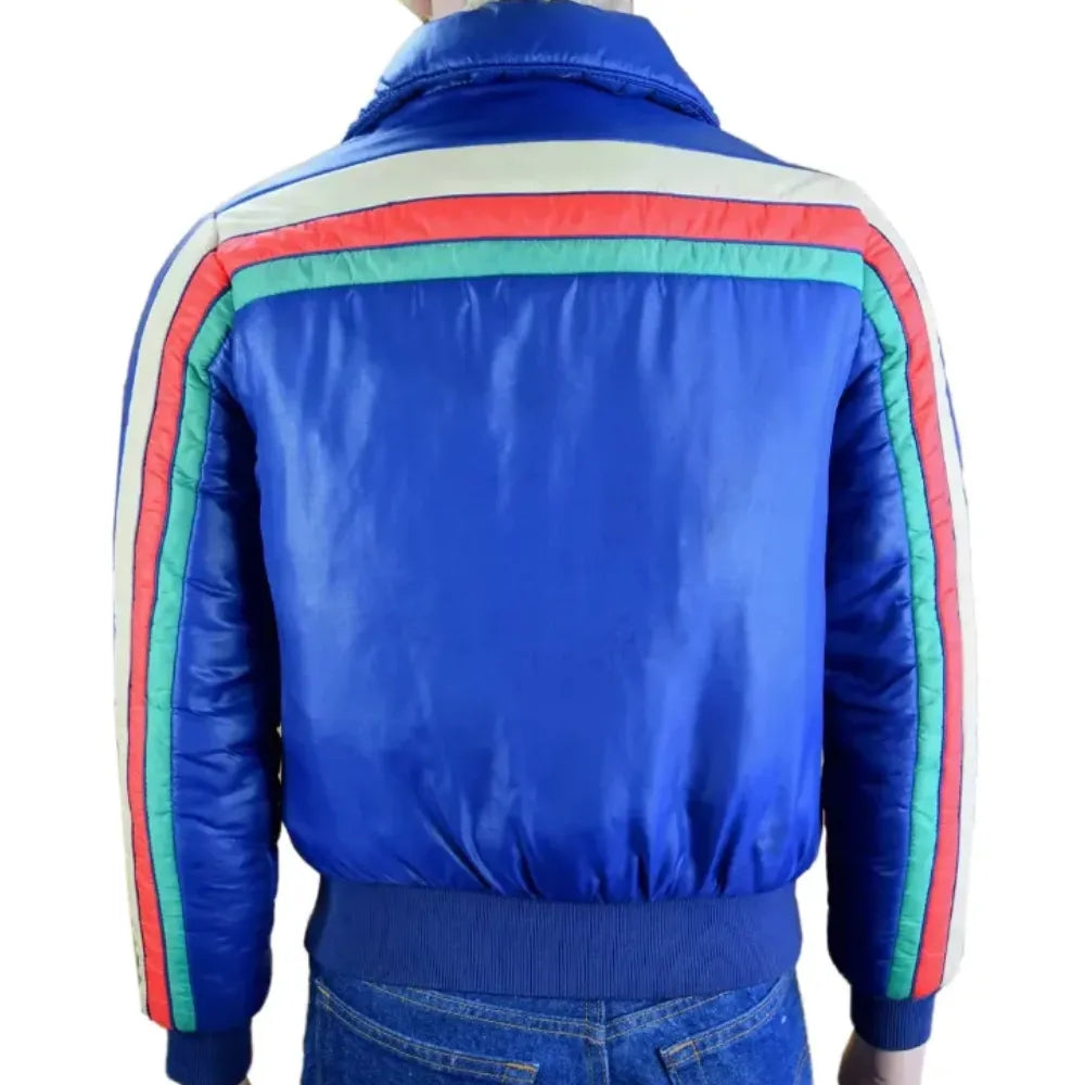 Michael Kelso Sky Blue Parachute Jacket