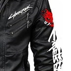Cyberpunk 2077 Samurai Cosplay Leather Jacket