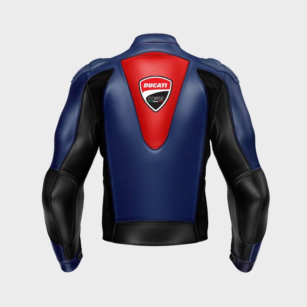 Ducati R20 Motorcycle Racing Leather Jacket 2021