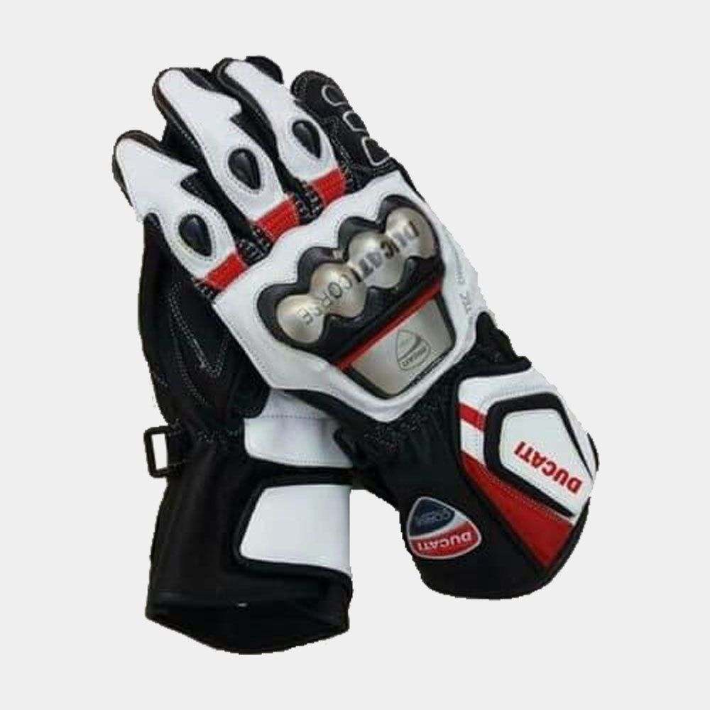 Ducati Corse Leather Racing Gloves