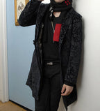 Custom Darren Povall Velvet Fabric Coat