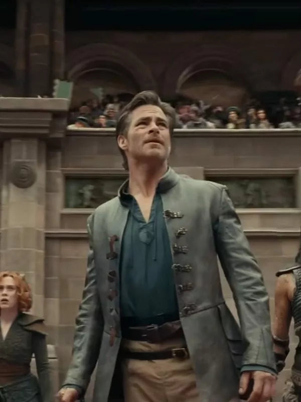 Chris Pine Dungeons And Dragons Honor Among Thieves Jacket