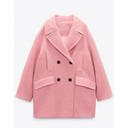 Wednesday Enid Sinclair Pink Coat