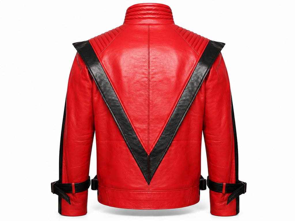 Michael Jackson Red Black Thriller Jacket