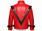 Michael Jackson Red Black Thriller Jacket