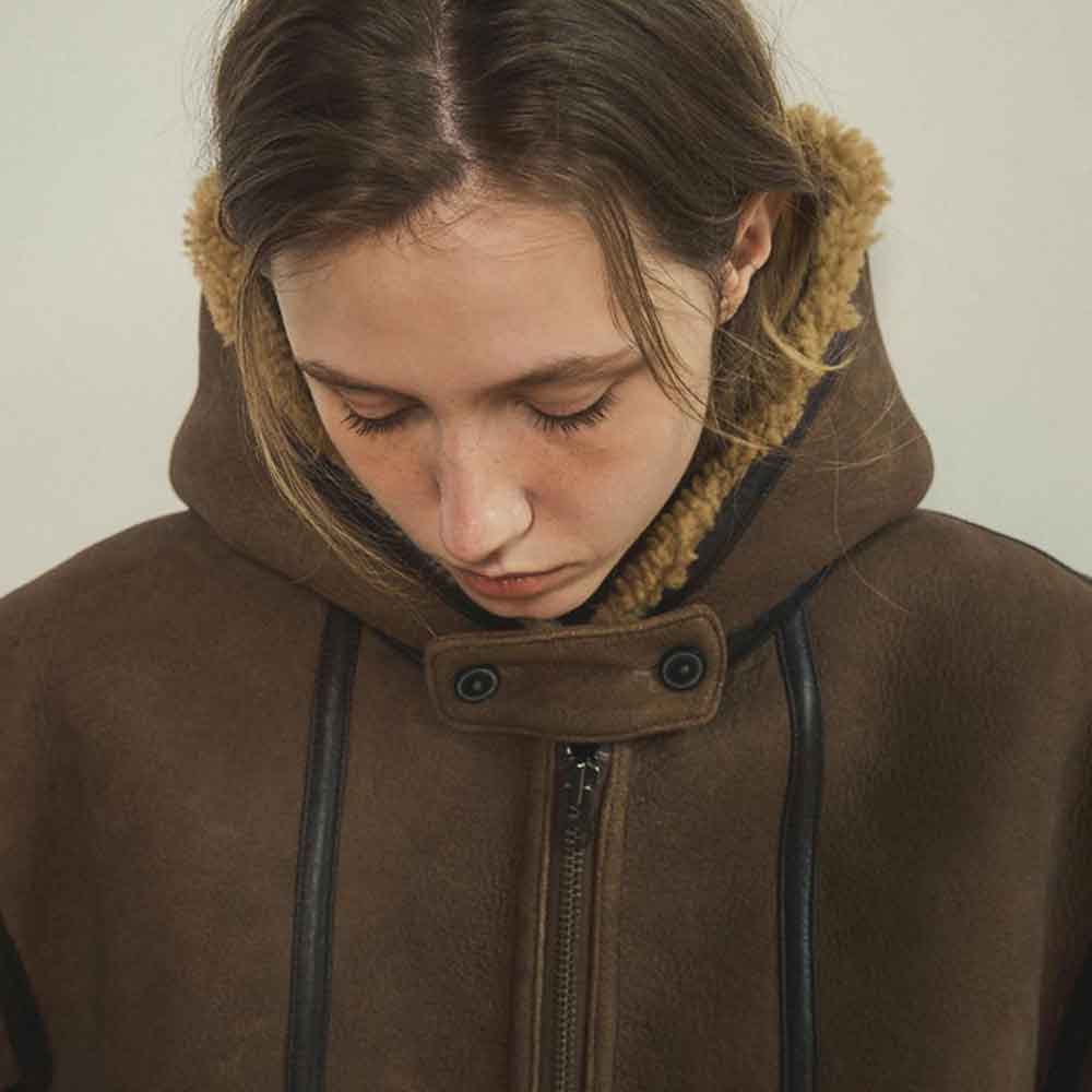 Faux Fur Hooded Jacket for Women