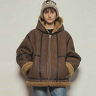 Faux Fur Hooded Jacket for Women