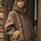 Faux Fur Hooded Jacket for Women
