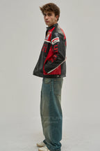 Ferrari F1 Olympus Leather Jacket - Red Edition – Ready to Ship