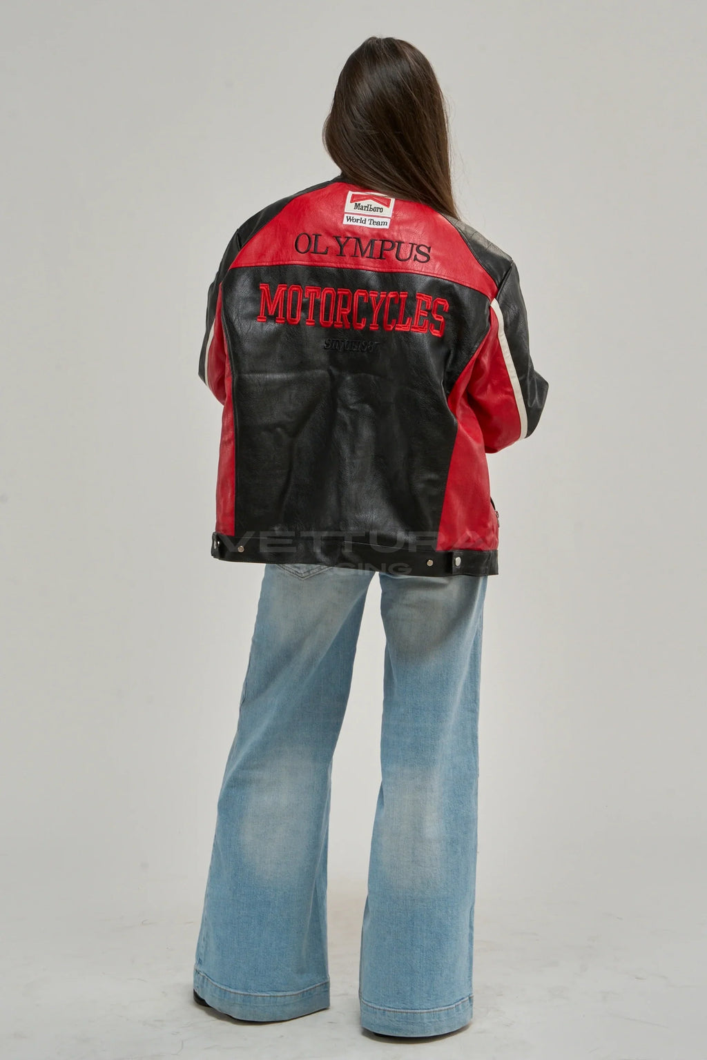 Ferrari F1 Olympus Leather Jacket - Red Edition – Ready to Ship
