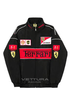 Ferrari F1 Vintage Racing Jacket - Black Edition – Ready to Ship
