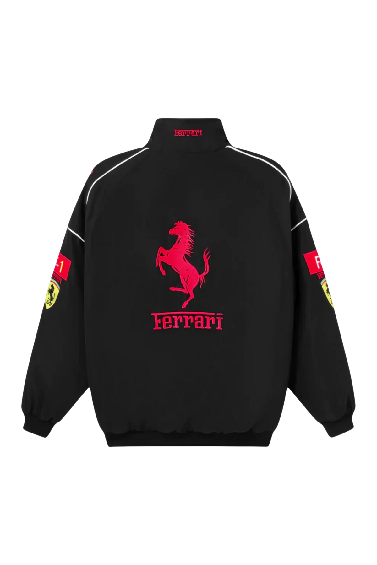 Ferrari F1 Vintage Racing Jacket - Black Edition – Ready to Ship