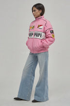Ferrari F1 Vintage Racing Jacket - Pink Edition