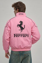 Ferrari F1 Vintage Racing Jacket - Pink Edition – Ready to Ship
