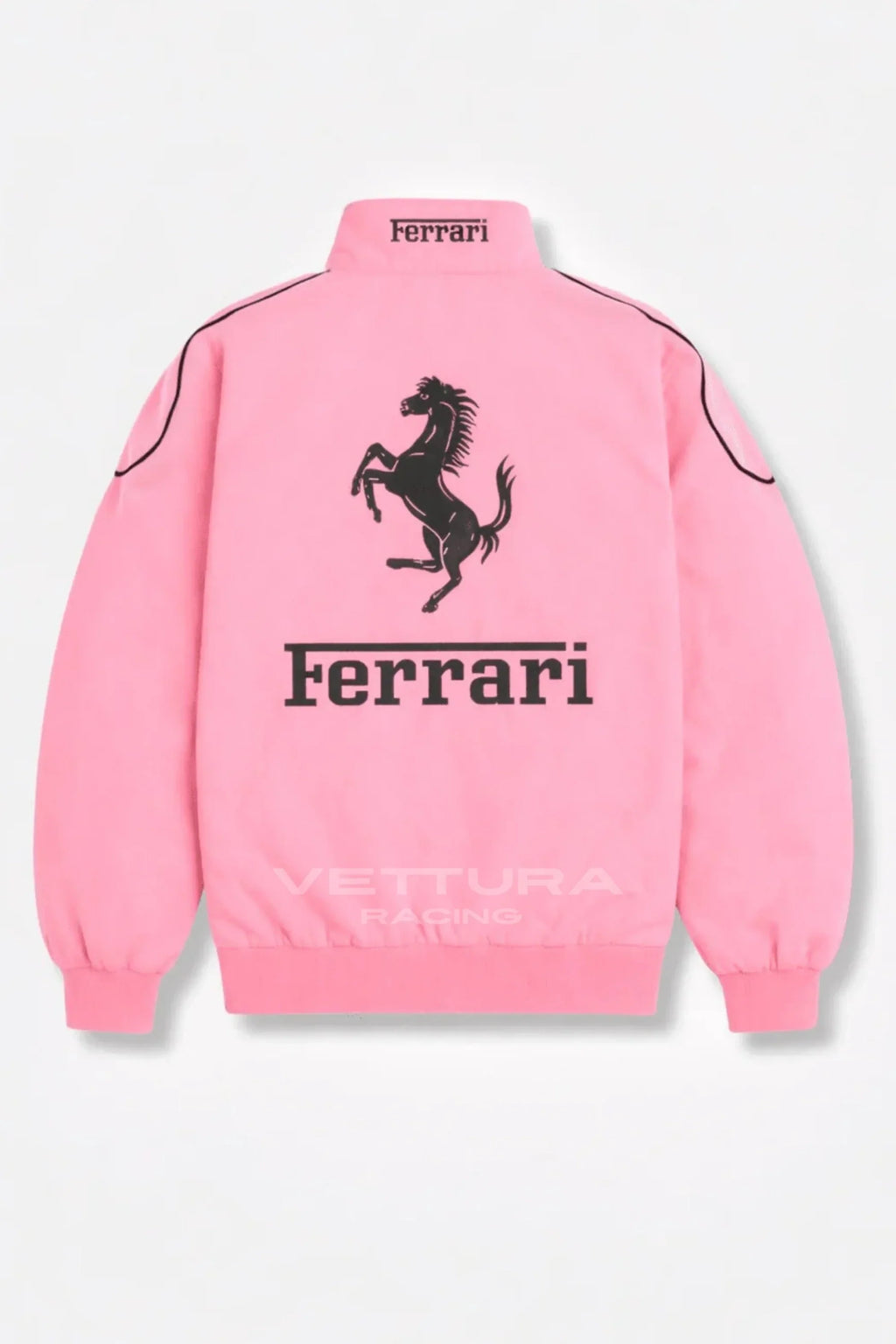 Ferrari F1 Vintage Racing Jacket - Pink Edition – Ready to Ship