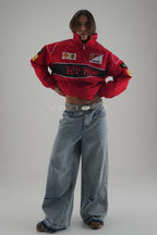 Ferrari F1 Vintage Racing Jacket - Red Edition – Ready to Ship