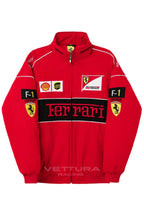 Ferrari F1 Vintage Racing Jacket - Red Edition – Ready to Ship