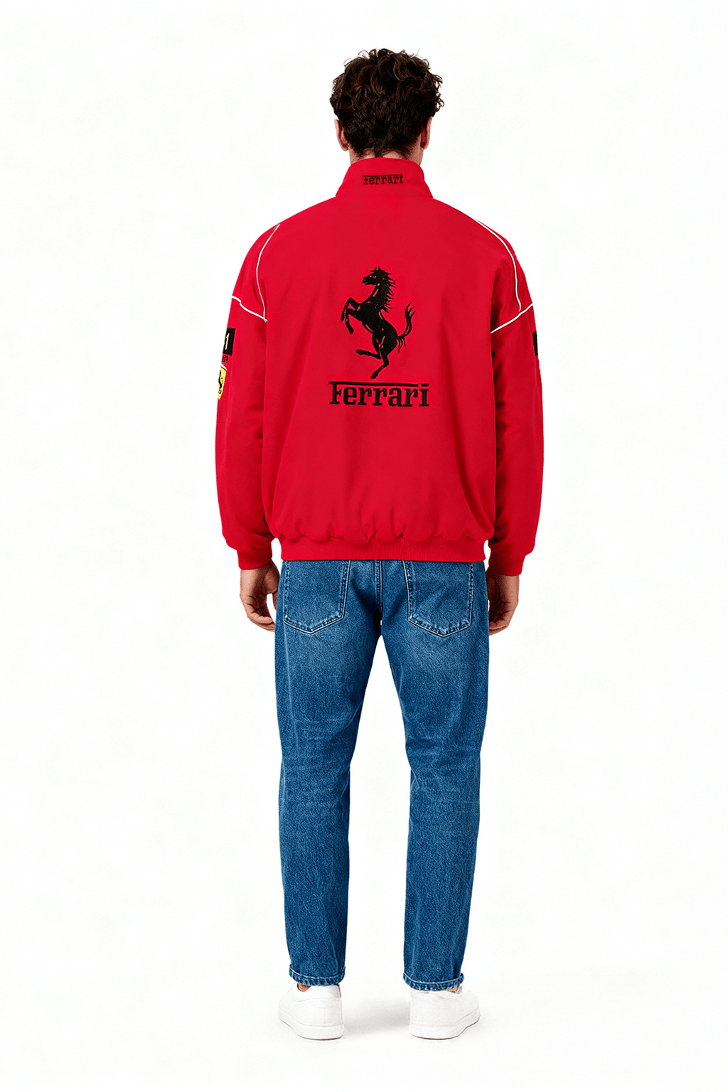 Ferrari F1 Vintage Racing Jacket - Red Edition