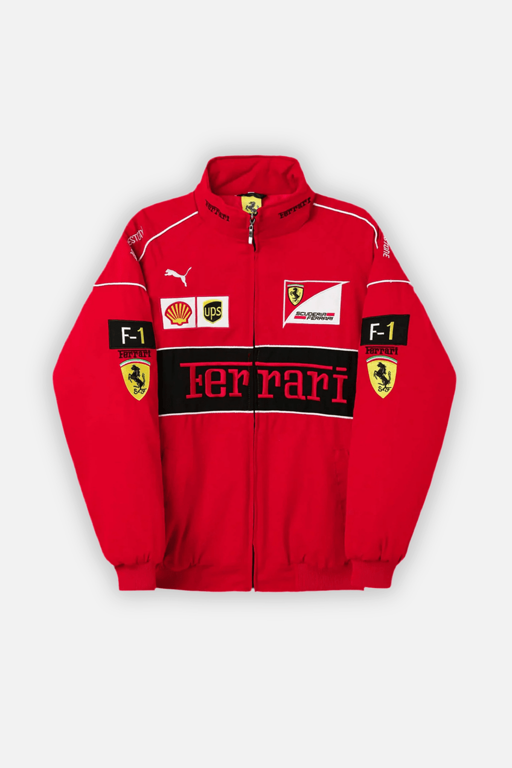 Ferrari F1 Vintage Racing Jacket - Red Edition