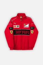 Ferrari F1 Vintage Racing Jacket - Red Edition