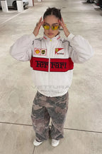 Ferrari F1 Vintage Racing Jacket - White Edition – Ready to Ship