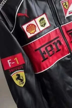 Ferrari Leather Jacket for Men | Racing Jacket – XOVRA