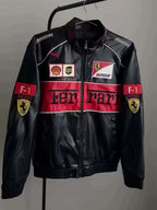 Ferrari Leather Jacket for Men | Racing Jacket – XOVRA