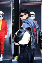 Ferrari Leather Jacket for Men | Racing Jacket – XOVRA