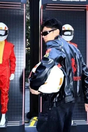 Ferrari Leather Jacket for Men | Racing Jacket – XOVRA