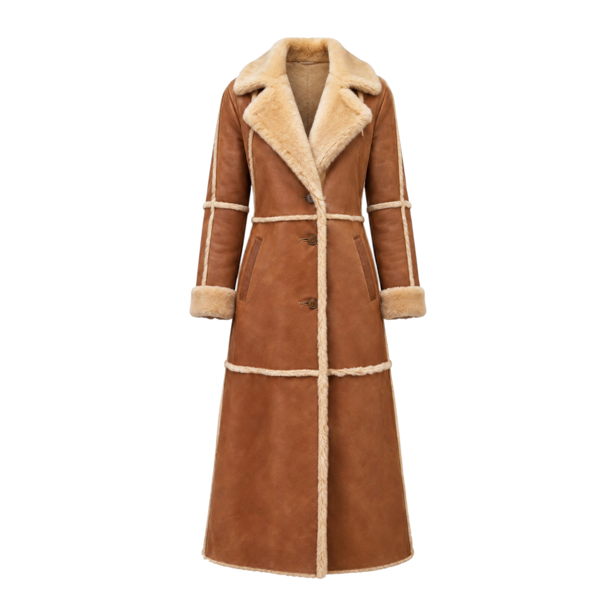 Long Shearling Coat
