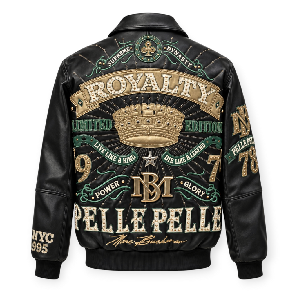 Pelle Pelle x Daniel's Leather Royalty Collab Jacket
