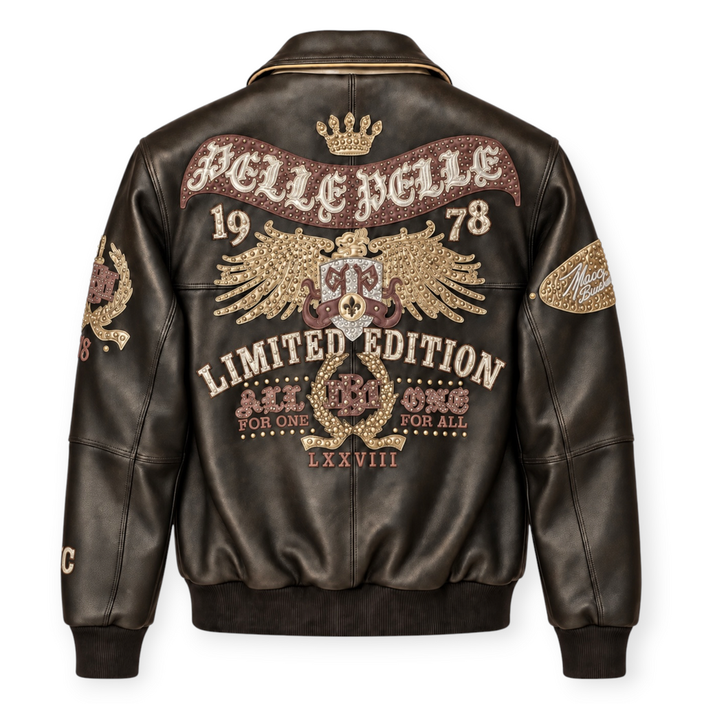 Pelle Pelle x Daniel's Leather All For One Collab Jacket