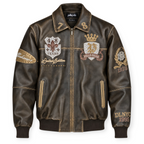 Pelle Pelle x Daniel's Leather All For One Collab Jacket
