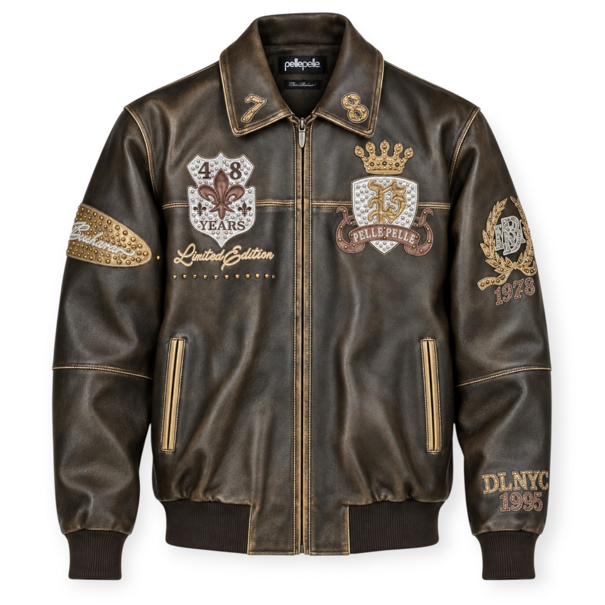 Pelle Pelle x Daniel's Leather All For One Collab Jacket