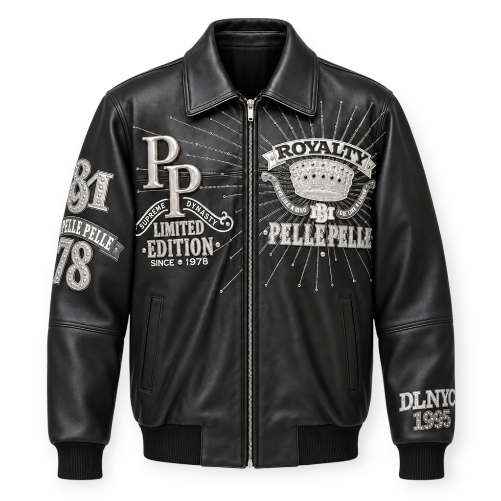 Pelle Pelle x Daniel's Leather Royalty Collab Jacket