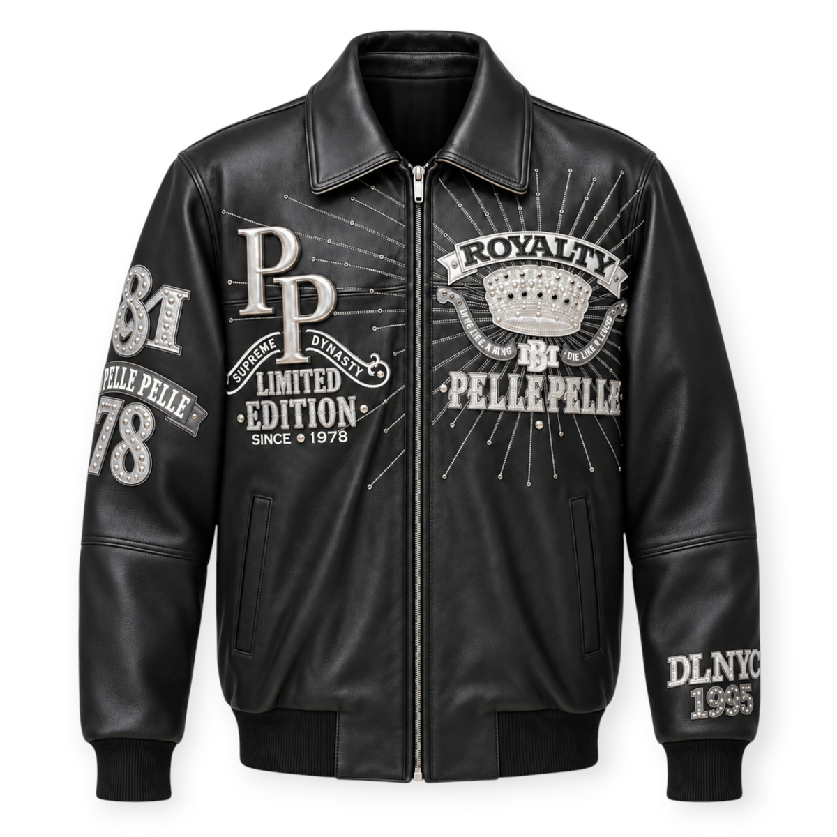 Pelle Pelle x Daniel's Leather Royalty Collab Jacket