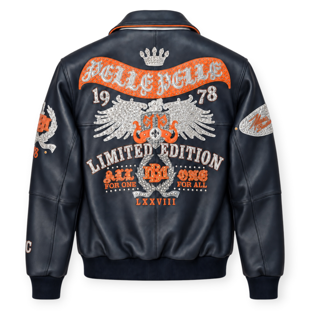 Pelle Pelle x Daniel's Leather All For One Collab Jacket