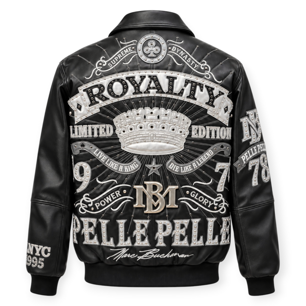 Pelle Pelle x Daniel's Leather Royalty Collab Jacket