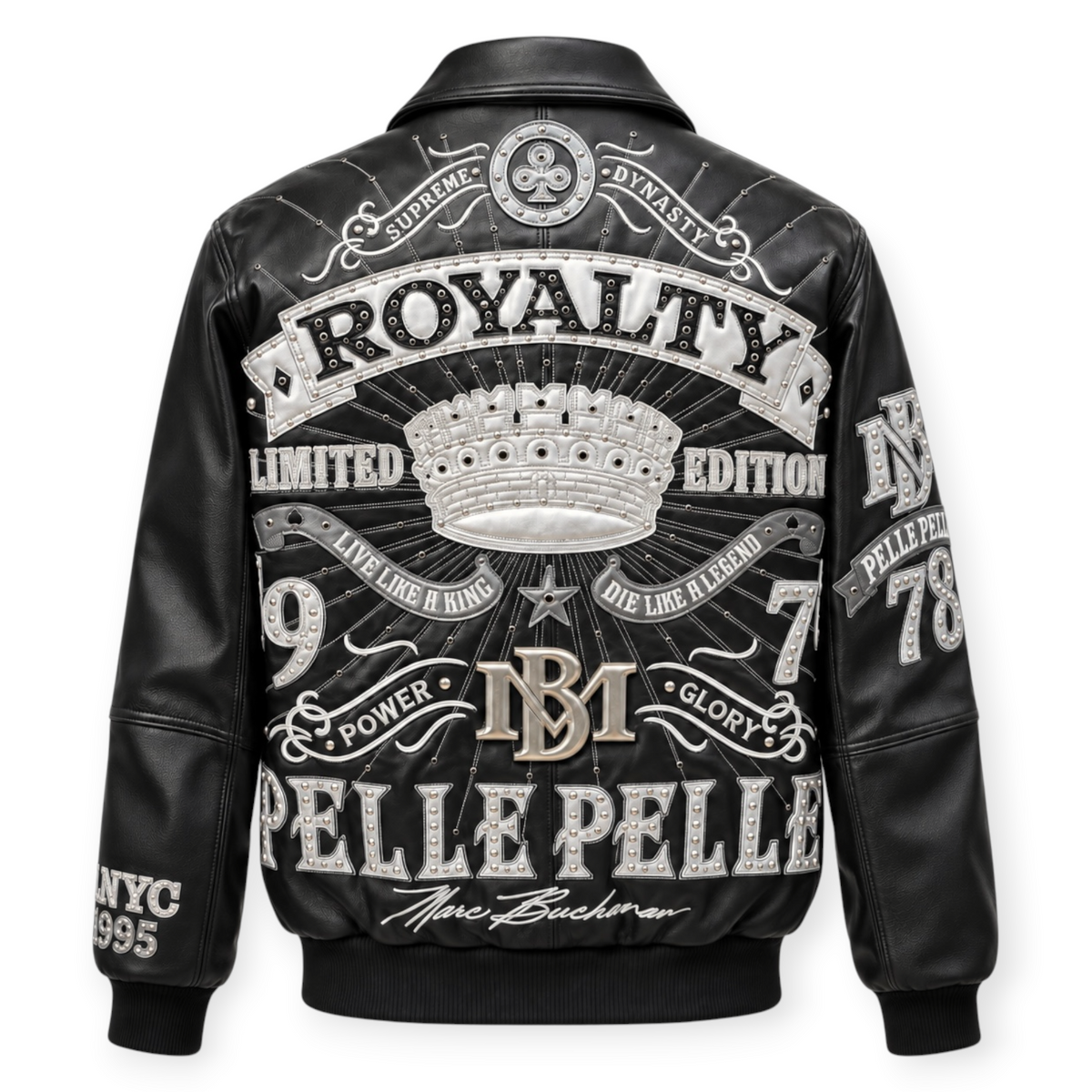 Pelle Pelle x Daniel's Leather Royalty Collab Jacket