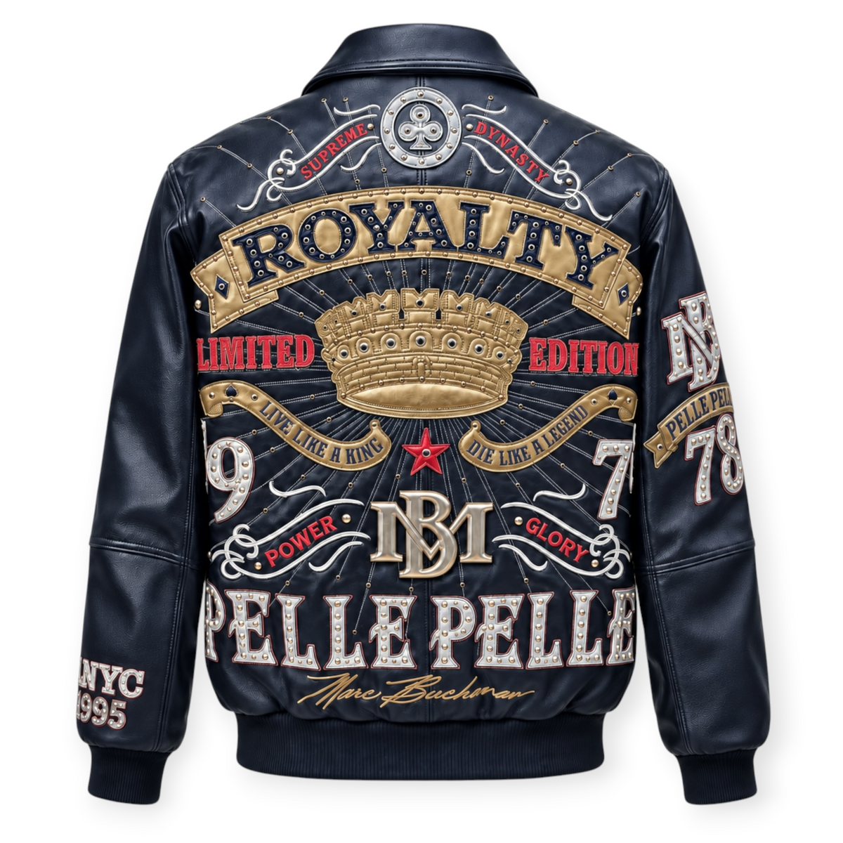 Pelle Pelle x Daniel's Leather Royalty Collab Jacket