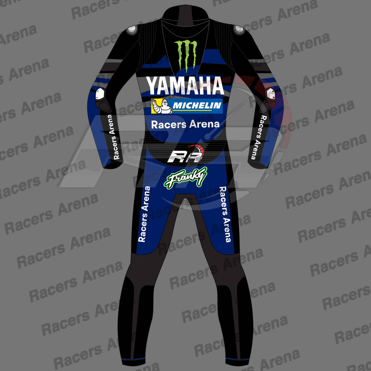 Franco Morbidelli Monster Energy MotoGP 2023 Motorcycle Leather Race Suit