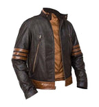 X-Men Wolverine Leather Jacket For Men