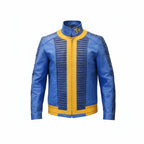 Lucy Vault 34 Blue New Vegas Costume Cosplay Leather Jacket