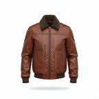 Maverick Leather Bomber Jacket
