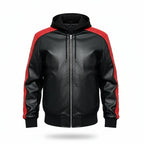 Miami Vice Stunt Leather Bomber Jacket
