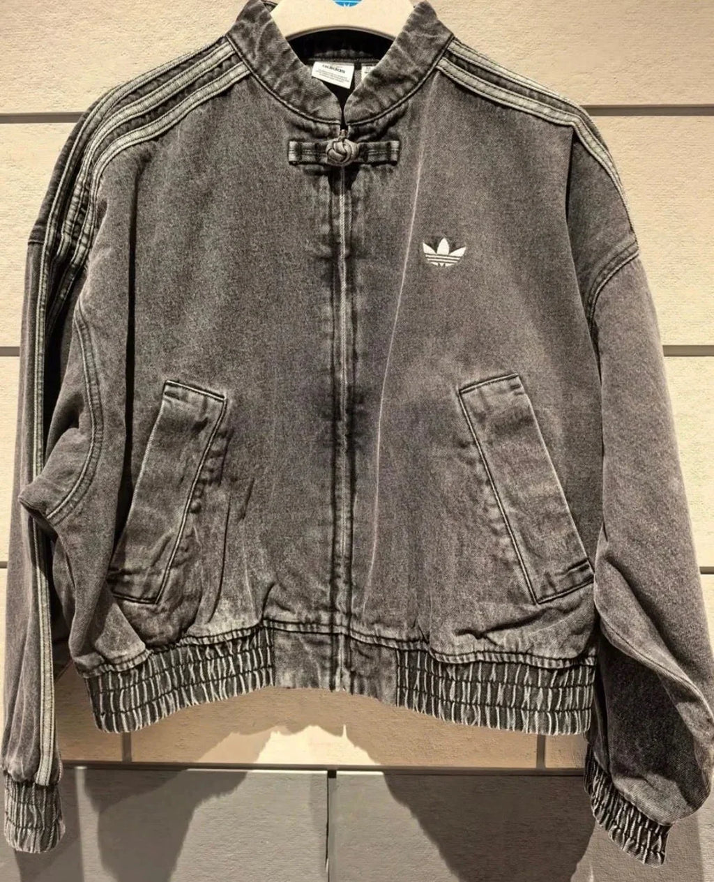 Grey Denim Jacket for Men | Oversized Bomber Jacket – XOVRA