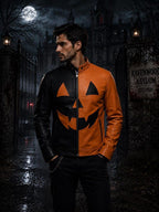 Men's Halloween Pumpkin Jacket