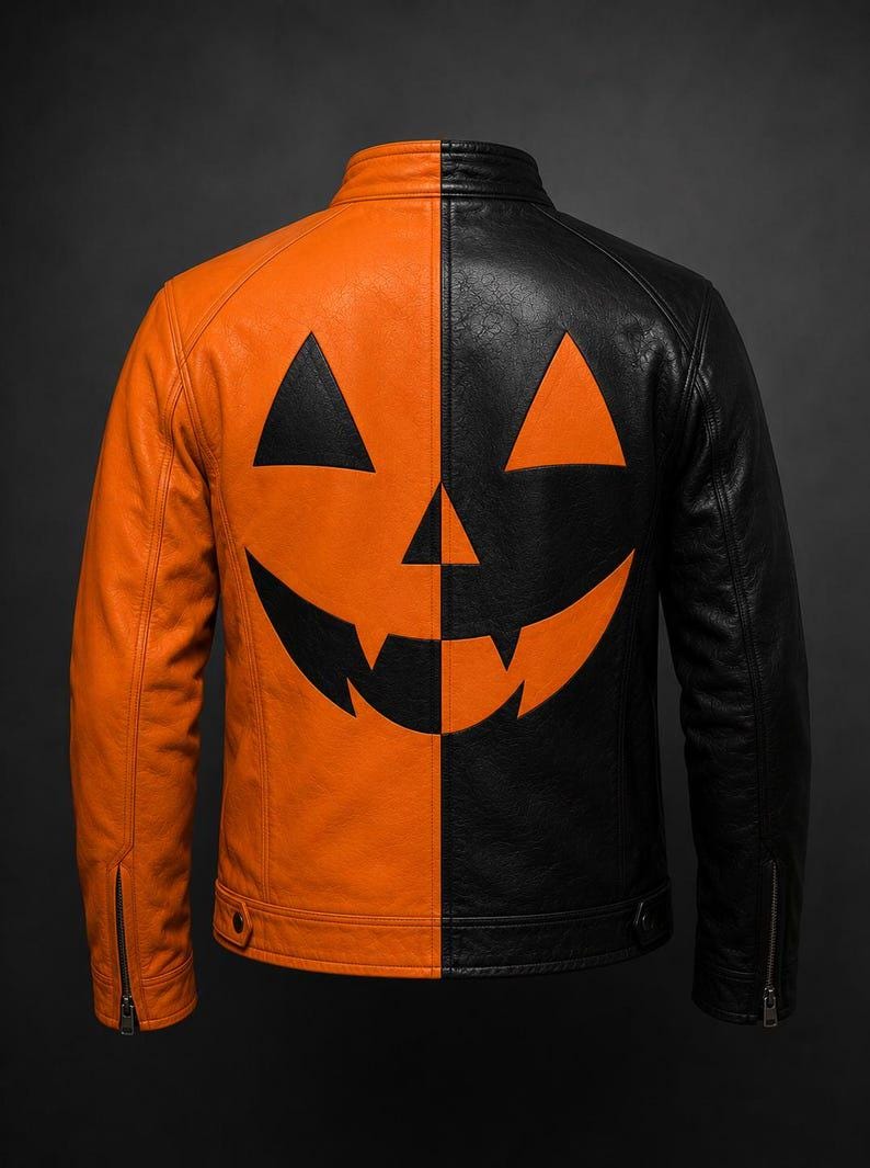 Men's Halloween Pumpkin Jacket
